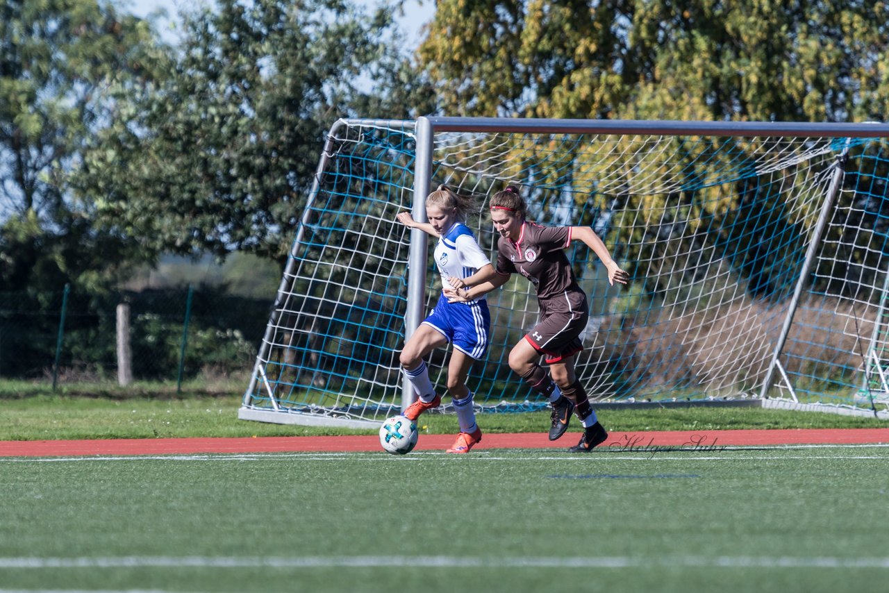 Bild 237 - B-Juniorinnen Ellerau - St.Pauli : Ergebnis: 1:5